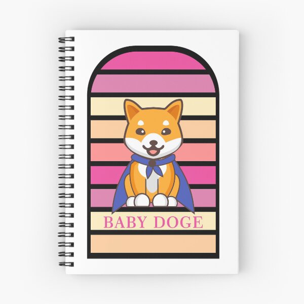 Item preview, Baby doge vintage, doge coin crypto currency designed and sold by ZieProject.