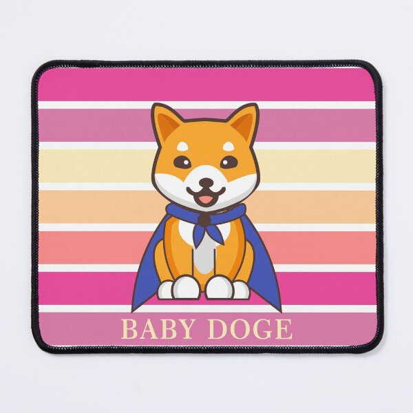 Item preview, Baby doge vintage, doge coin crypto currency designed and sold by ZieProject.