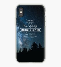 He Counts The Stars And Calls Them All By Name Psalm 147:4 iPhone Case