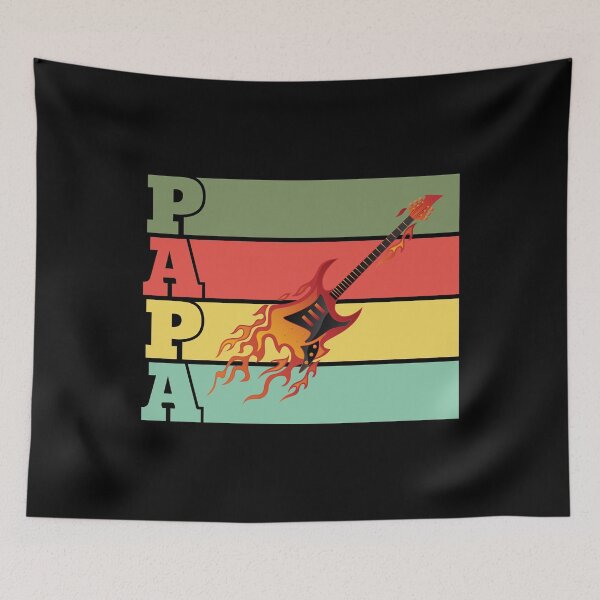 Item preview, Papa is a guitarist designed and sold by PODapparel.