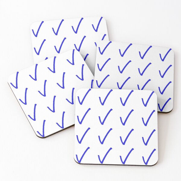 Item preview, Small Blue Check Mark Symbol 16 pack designed and sold by Loving-school.