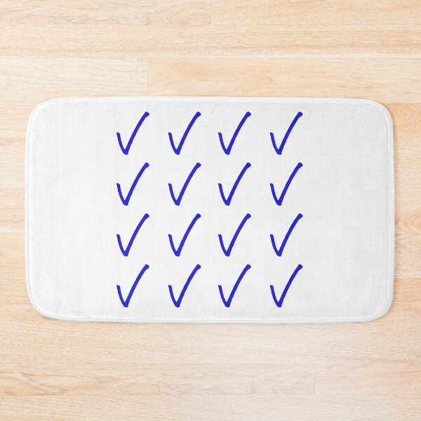 Item preview, Small Blue Check Mark Symbol 16 pack designed and sold by Loving-school.