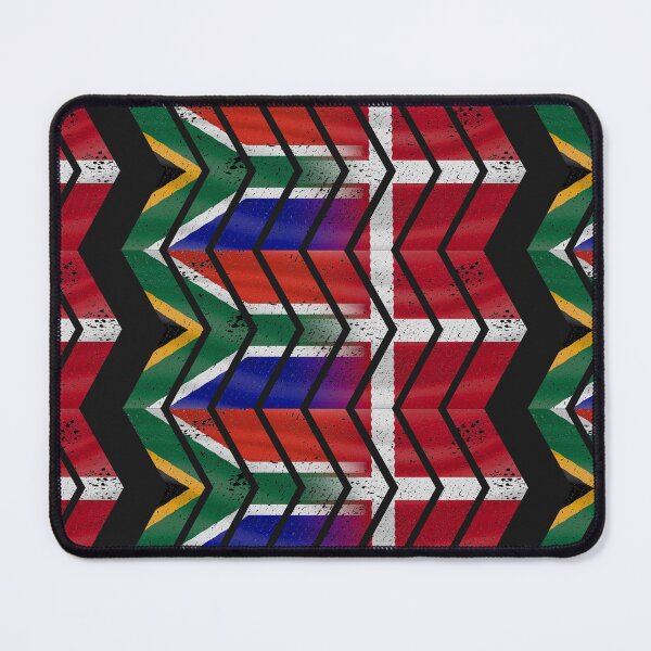Item preview, South Africa Denmark chevrons (DISTRESSED) designed and sold by SolidEarthArt.