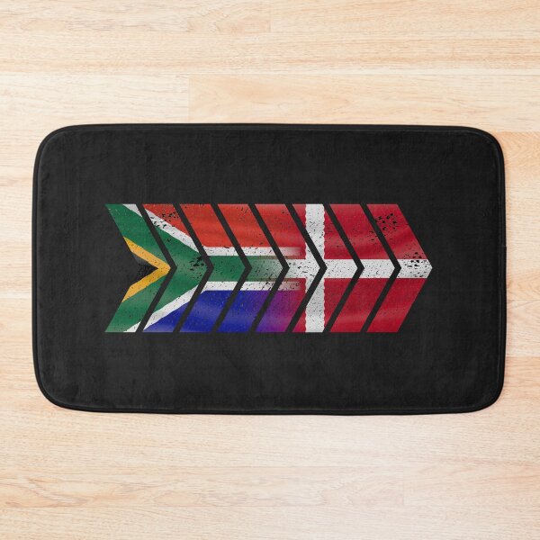 Item preview, South Africa Denmark chevrons (DISTRESSED) designed and sold by SolidEarthArt.