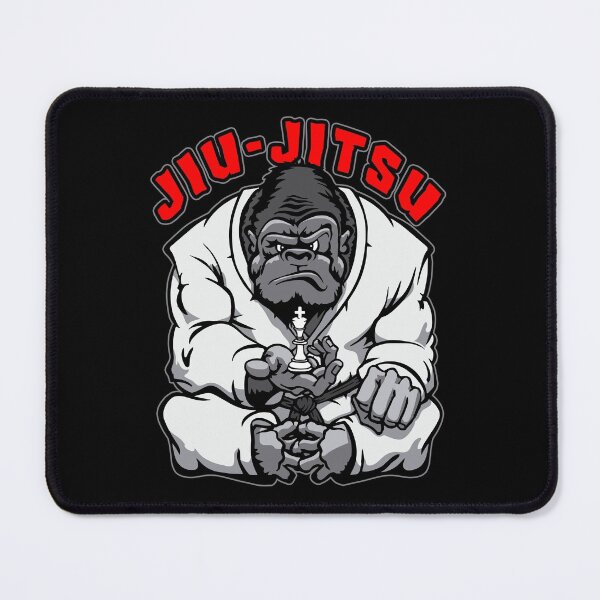Item preview, Brazilian Jiu Jitsu MMA BJJ Gorilla Grappling Chess King designed and sold by GrandeDuc.