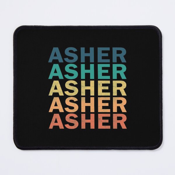 Item preview, Asher Name T Shirt - Asher Vintage Retro Asher Name Gift Item Tee designed and sold by enstacee75.