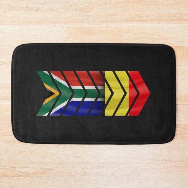 Item preview, South Africa Belgium chevrons (CLEAN) designed and sold by SolidEarthArt.
