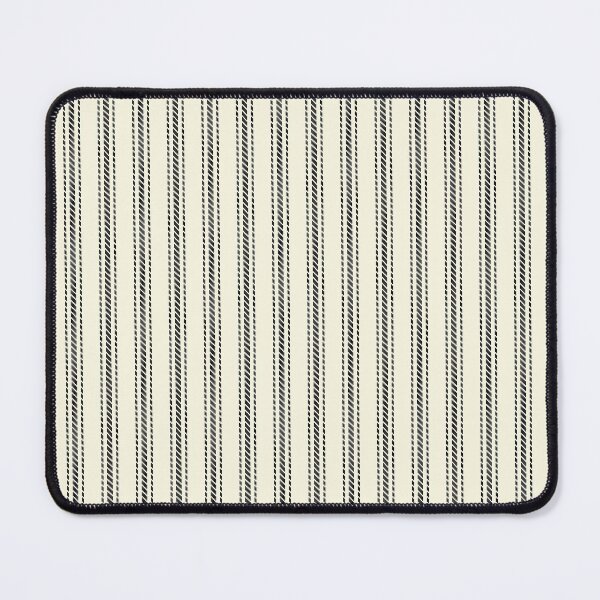 Item preview, Antique Mattress Ticking Stripe Ivory Parchment  designed and sold by LoreliDesigns.