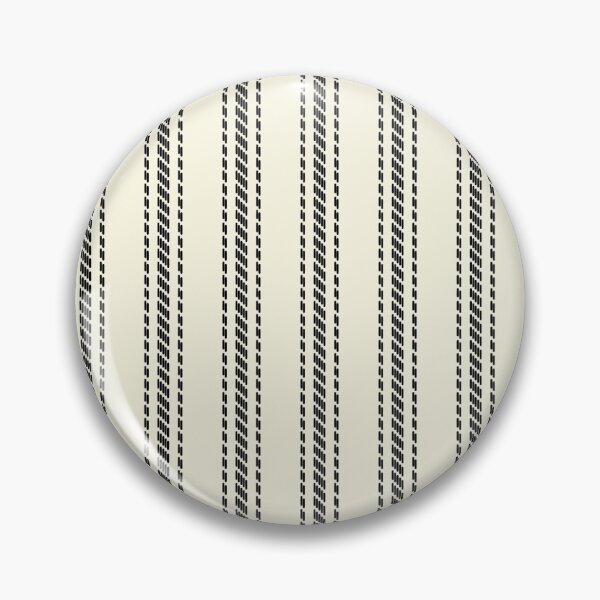 Item preview, Antique Mattress Ticking Stripe Ivory Parchment  designed and sold by LoreliDesigns.