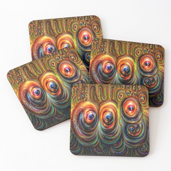Item preview, trippy colourful orange design designed and sold by BelAnnGrey.