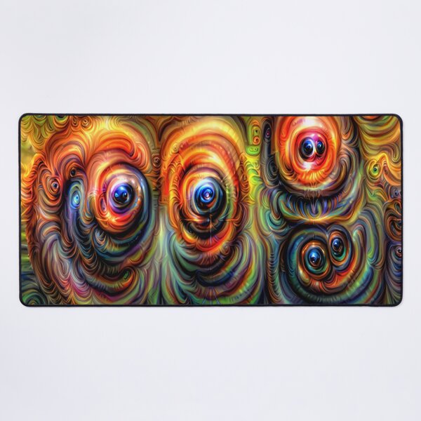 Item preview, trippy colourful orange design designed and sold by BelAnnGrey.