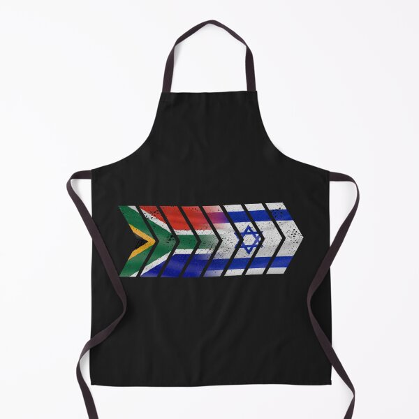Item preview, South Africa Israel chevrons (DISTRESSED) designed and sold by SolidEarthArt.
