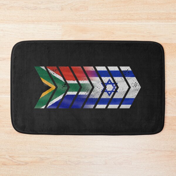 Item preview, South Africa Israel chevrons (DISTRESSED) designed and sold by SolidEarthArt.