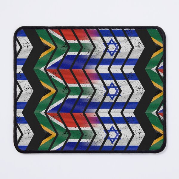 Item preview, South Africa Israel chevrons (DISTRESSED) designed and sold by SolidEarthArt.