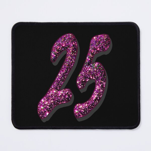 Item preview, Twenty-five 25th Birthday Anniversary Numbers designed and sold by GlamourChick.