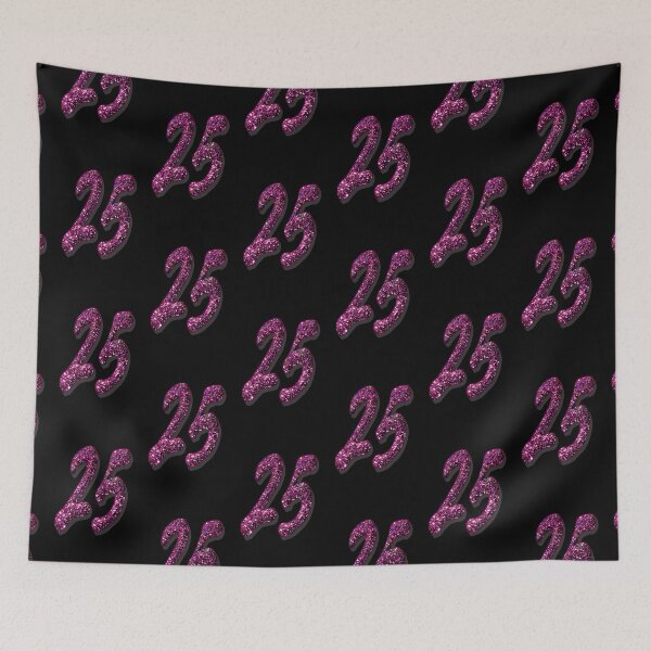 Item preview, Twenty-five 25th Birthday Anniversary Numbers designed and sold by GlamourChick.
