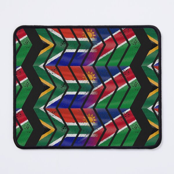 Item preview, South Africa Namibia chevrons (DISTRESSED) designed and sold by SolidEarthArt.