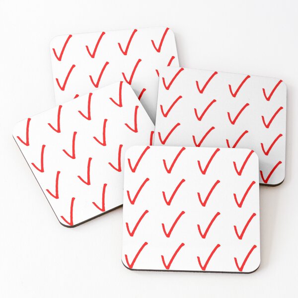 Item preview, Small Red Check Mark Symbol 16 pack designed and sold by Loving-school.