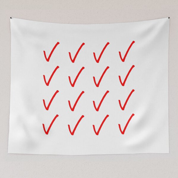 Item preview, Small Red Check Mark Symbol 16 pack designed and sold by Loving-school.