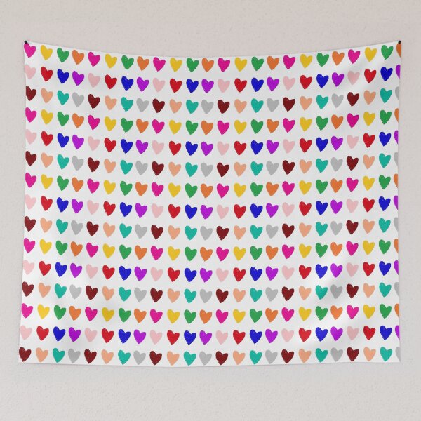 Item preview, Loona Group Colored Heart Print designed and sold by SapphicGrapphic .