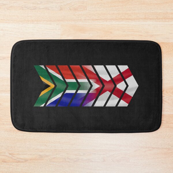 Item preview, South Africa Northern Ireland chevrons (DISTRESSED) designed and sold by SolidEarthArt.