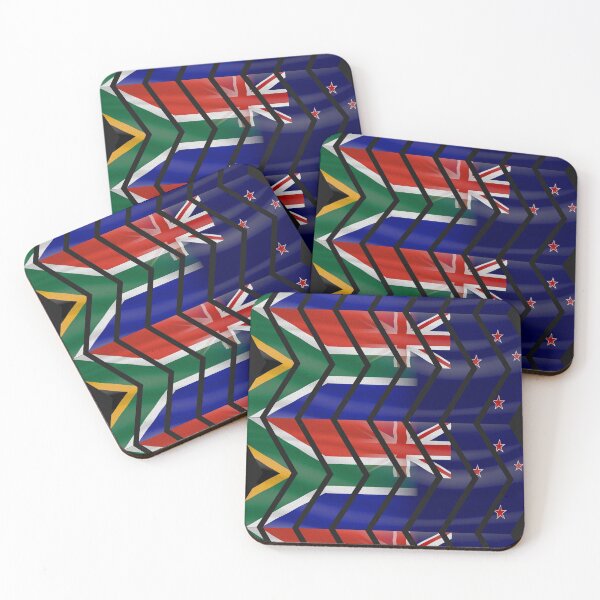 Item preview, South Africa New Zealand chevrons (CLEAN) designed and sold by SolidEarthArt.