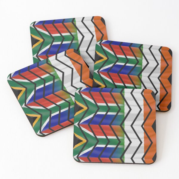 Item preview, South Africa Ireland chevrons (CLEAN) designed and sold by SolidEarthArt.
