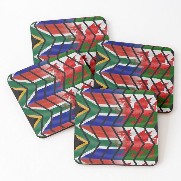 Item preview, South Africa Wales chevrons (CLEAN) designed and sold by SolidEarthArt.