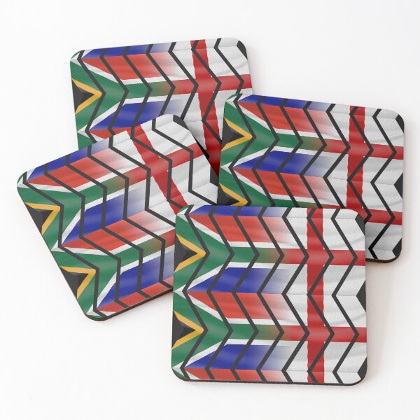 Item preview, South Africa England chevrons (CLEAN) designed and sold by SolidEarthArt.