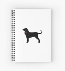 Cuaderno de espiral El perro negro