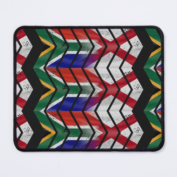 Item preview, South Africa Northern Ireland chevrons (DISTRESSED) designed and sold by SolidEarthArt.