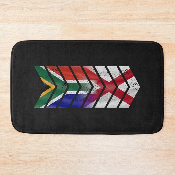 Item preview, South Africa Northern Ireland chevrons (DISTRESSED) designed and sold by SolidEarthArt.