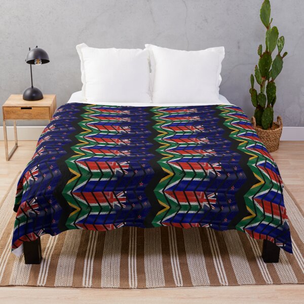 Artikelvorschau, Südafrika Neuseeland Chevrons (DISTRESSED) entworfen und verkauft von SolidEarthArt.