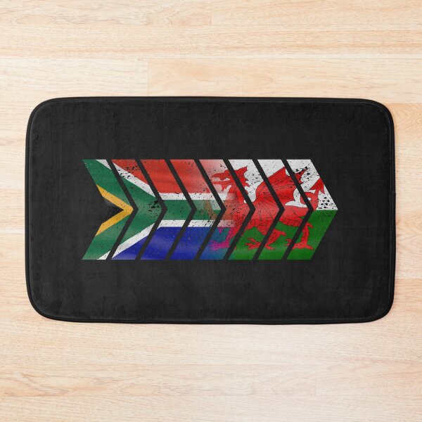 Item preview, South Africa Wales chevrons (DISTRESSED) designed and sold by SolidEarthArt.