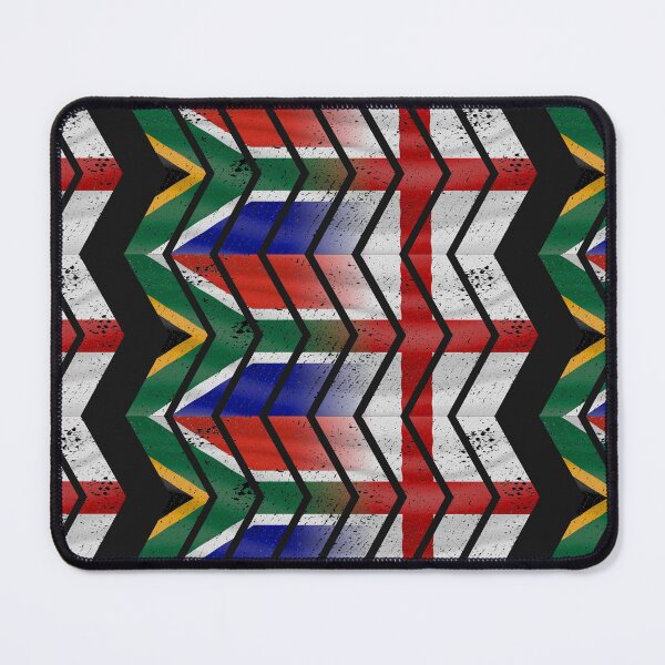 Item preview, South Africa England chevrons (DISTRESSED) designed and sold by SolidEarthArt.