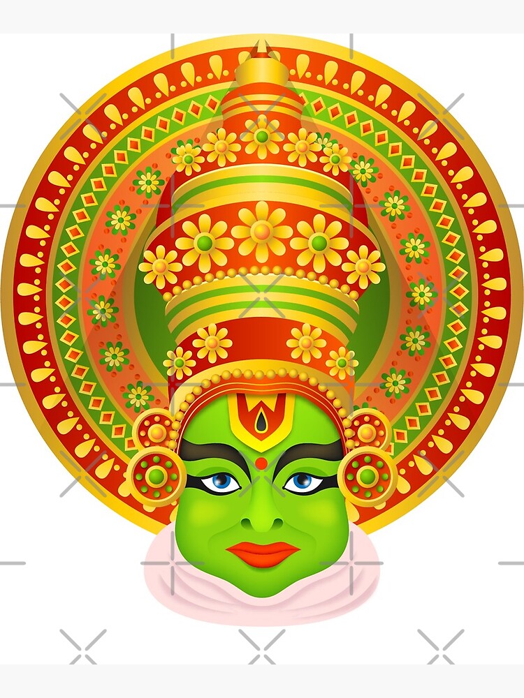 Kathakali face sketch || Happy Onam 2019 || kathakali drawing || SPatra  arts - YouTube