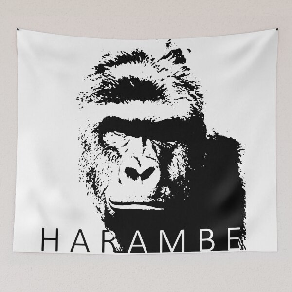 Item preview, A tribute to Harambe designed and sold by barbz77.