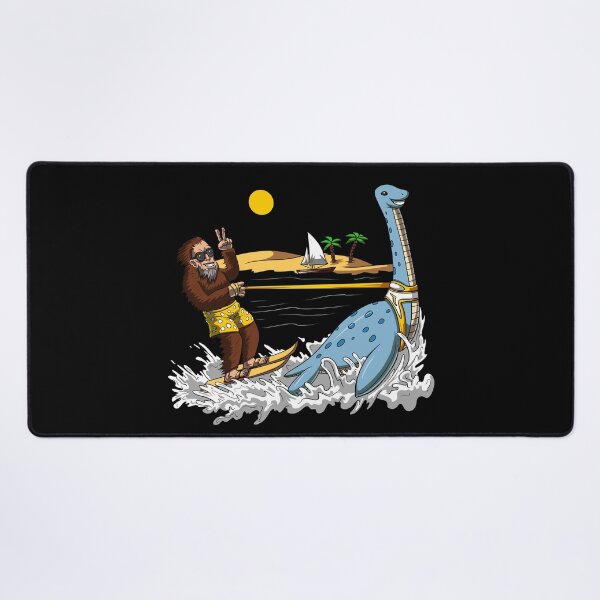 Item preview, Bigfoot Loch Ness Monster Water Ski designed and sold by underheaven.