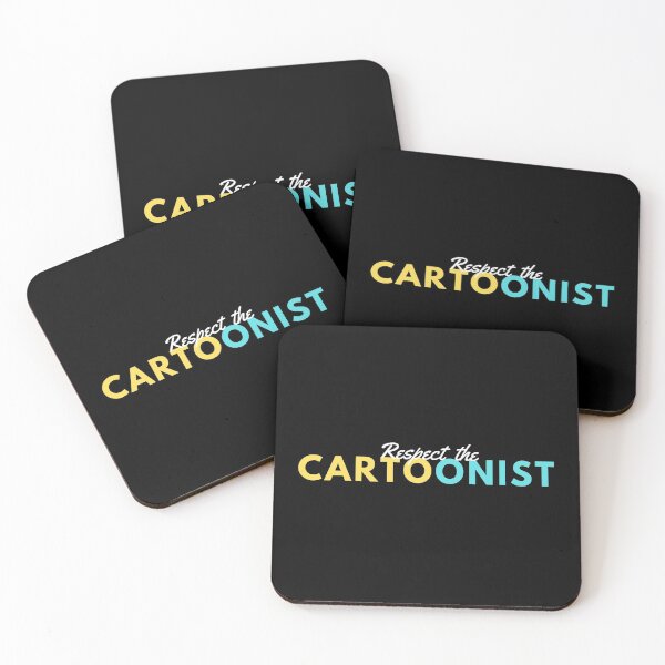 Item preview, RESPECT THE CARTOONIST designed and sold by T-shirtgallery.