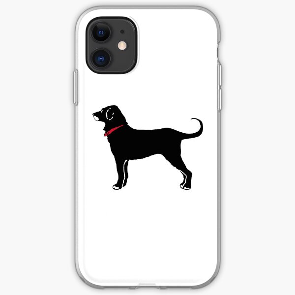 The Black Dog iPhone Soft Case