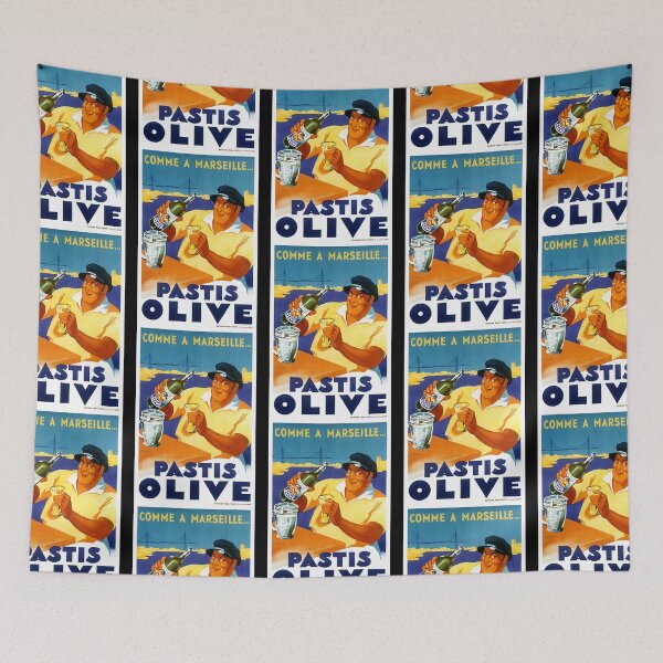 Item preview, Vintage Advertising Poster France Pastis Olive  designed and sold by Lazarz8.