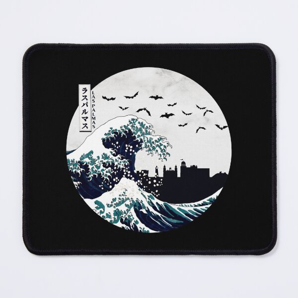 Artikelvorschau, Las Palmas Kanagawa Wave Dark entworfen und verkauft von DFerraz.