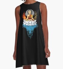Vestido acampanado Ilustración