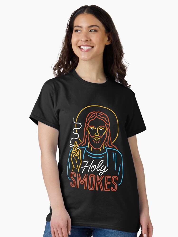Holy Smokes Funny Jesus Classic T-Shirt