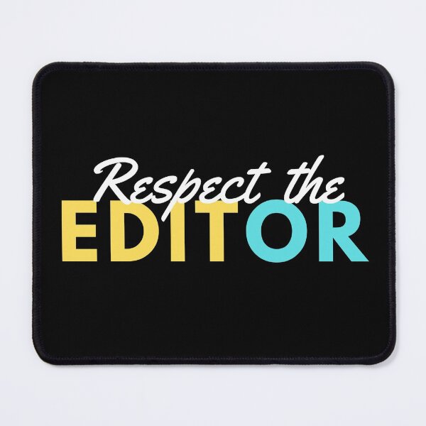 Item preview, RESPECT THE EDITOR designed and sold by T-shirtgallery.