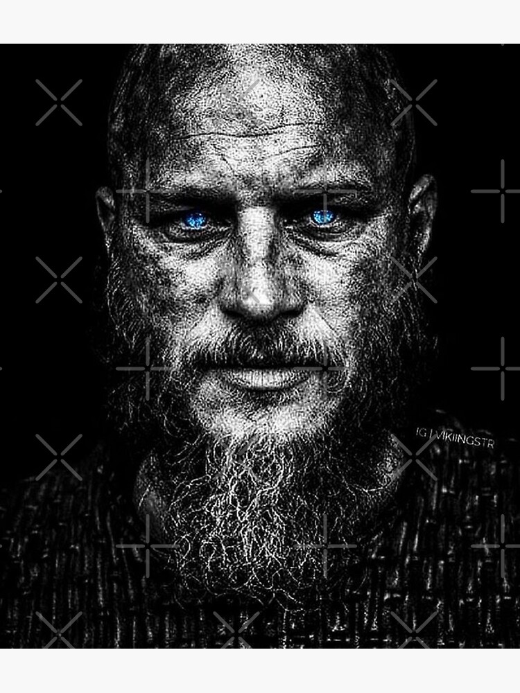 Discover Viking king   Ragnar Lodbrok Canvas