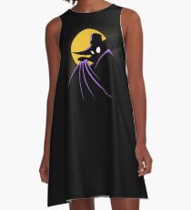 The Terror that Flaps in the Night A-Line Dress