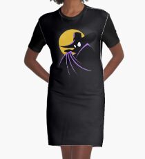 The Terror that Flaps in the Night Graphic T-Shirt Dress
