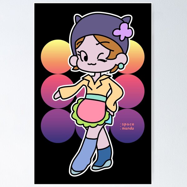 Item preview, A waitress in a cat hat designed and sold by space-mandu.