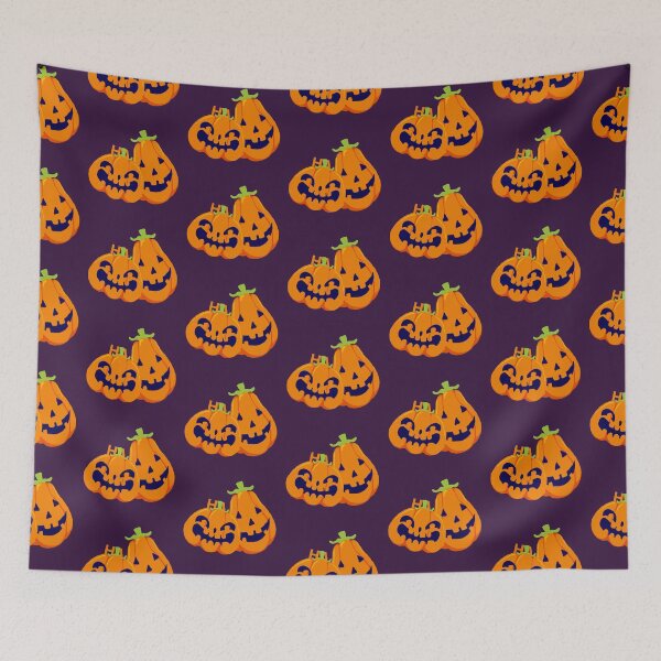 Item preview, Pumpkin Faces designed and sold by Dream Bloom Gallery.